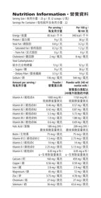 Formula 1  營養蛋白素 550g - 朱古力味